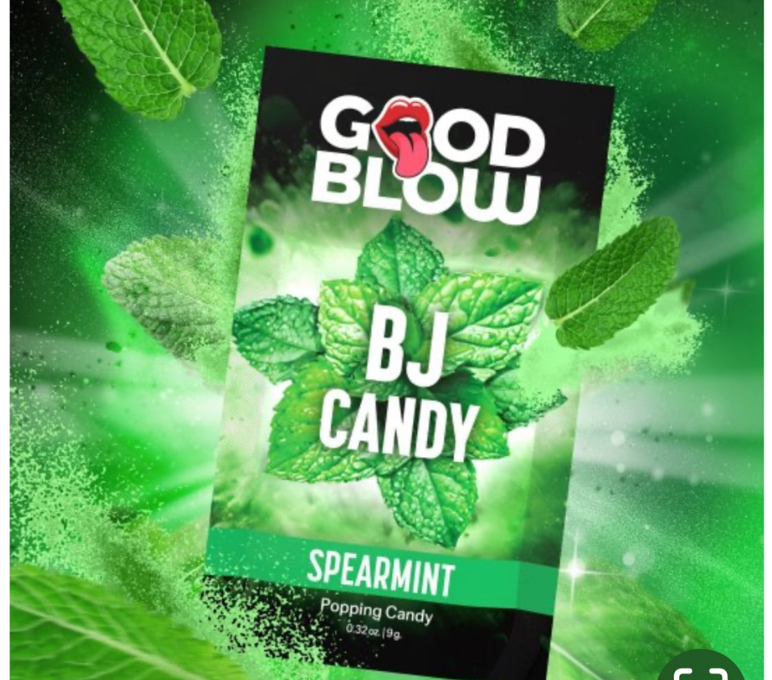 Good Blow BJ Candy – Spearmint Popping Candy (9g)