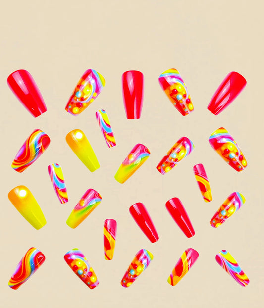 Sexy yellow nails