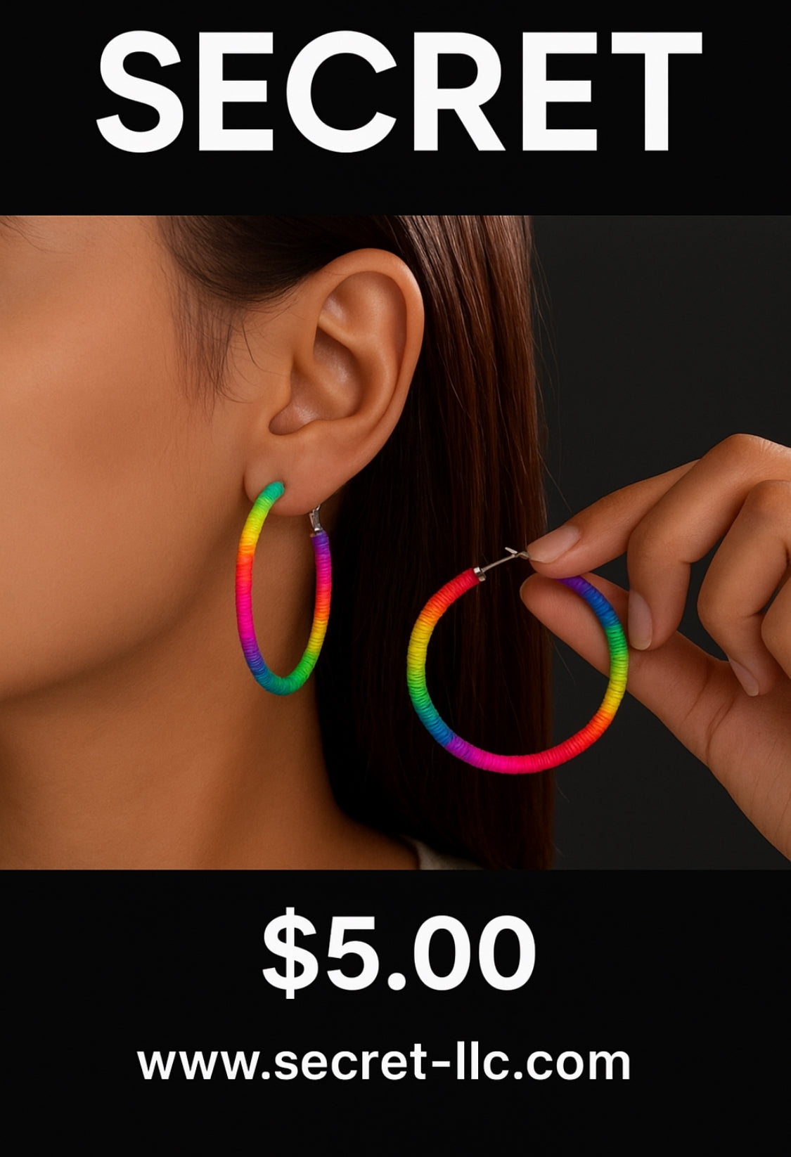 Colorful earrings