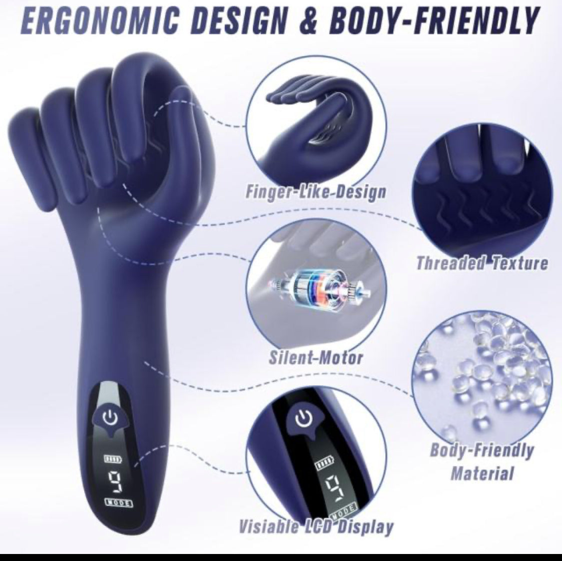 Secret Male Hand Vibrator
